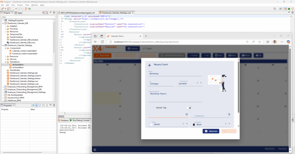 x4 11 webapps