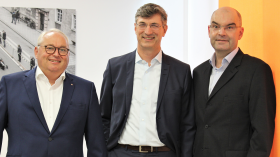 Die Geschäftsführer der SoftProject GmbH (v. l. n. r.): Joachim Beese, Dirk Detmer, Oliver Kölmel